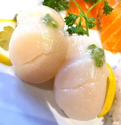 Scallop sushi