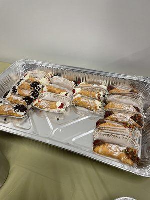 Cannoli assortment