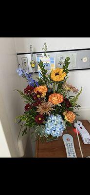 Flower arrangement from Westminster Florist in Lehigh Acres.