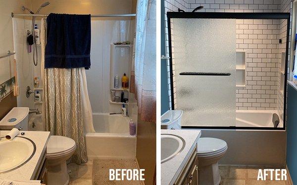 Bathroom Remodeling Before & After