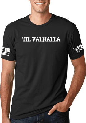 Order your TIL VALHALLA T-shirt online @ groundpound-graphics.com