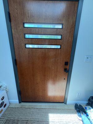 Finished door