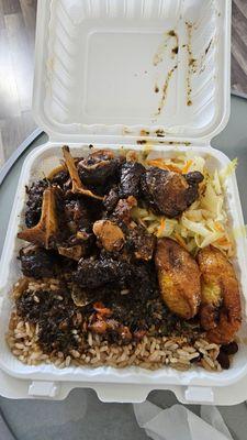 Oxtail plate