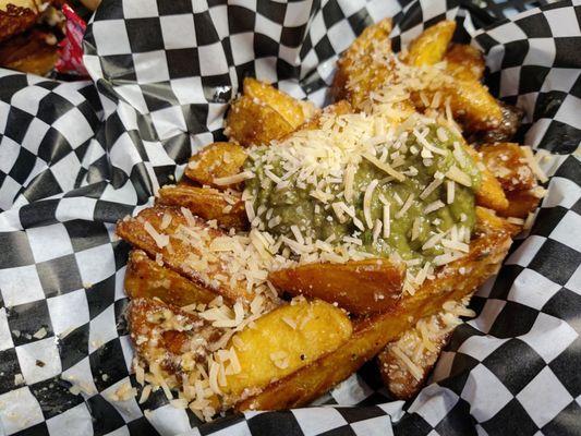 Guacamole Parmesan Fries