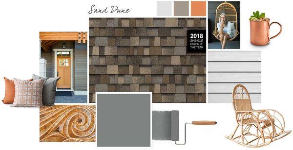 Great Combination for your new shingles!!  "SAND DUNE"