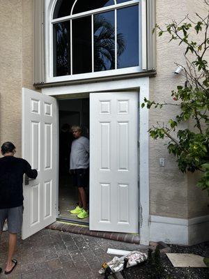 Door installation