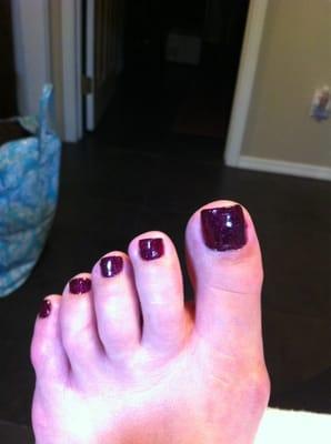 Nail color= Good girl gone bad by Deborah Lippmann