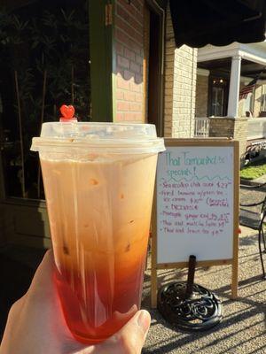 Thai iced tea