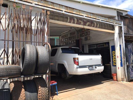 4 new tires! In and out in under 1/2hr? That's unheard of!! You won't get this service any where else!