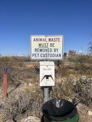 "Animal waste must be removed by pet custodian" This wording made me laugh