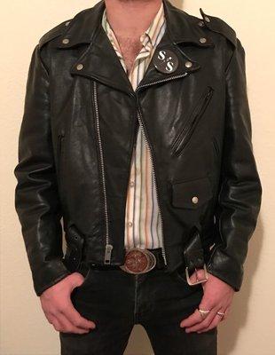 Vintage leather jackets