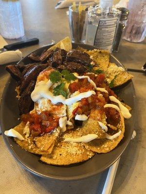 Come try these amazing Chilaquiles