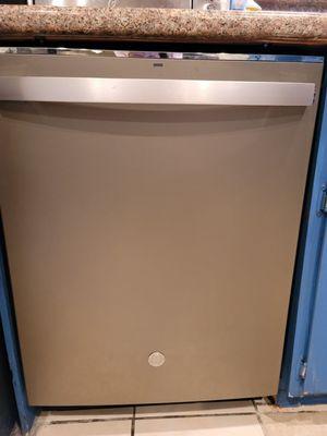 GE dishwasher installed