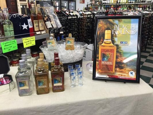 They have the best Texas based Tequila! Tequila Peñasco.