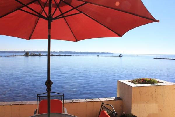 Gorgeous waterfront condo with beautiful terrace overlooking the St. Johns River. It doesn't get any better than this!...