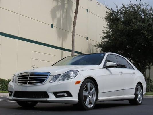 2011 Mercedes E350- one of April's buys