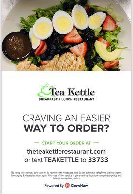 Now Offering Online Ordering