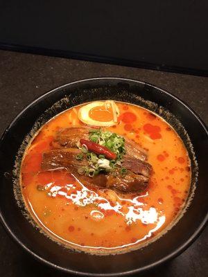 Spicy Miso Pork Belly Ramen