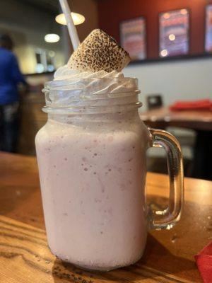 Strawberry milkshake