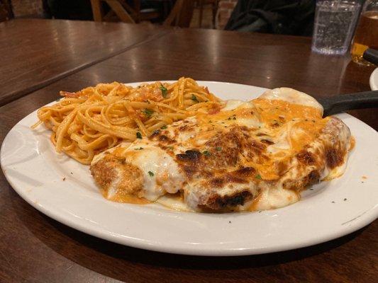 Grandpa's Chicken Vodka Parmigiana