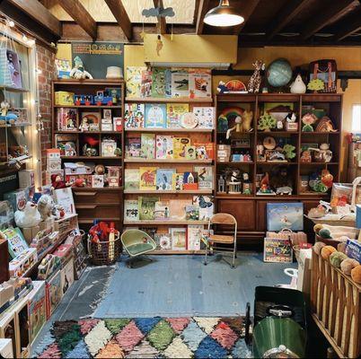 Adorable & educational toy store for kiddos.