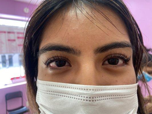 I got the eye lash lift and tint with Varsha. It was great will definitely come back. Very happy with the results :)