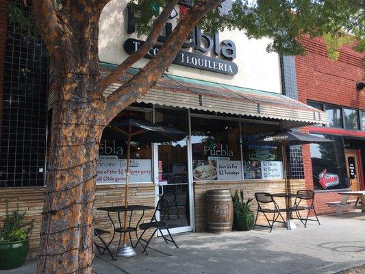 Downtown Norman tacos and tequileria