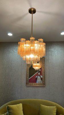 Chandelier install