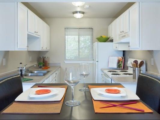 Olde Redmond Kitchen and Dining Area