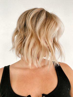 Perfect pops of blonde!