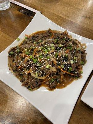 japchae the first time