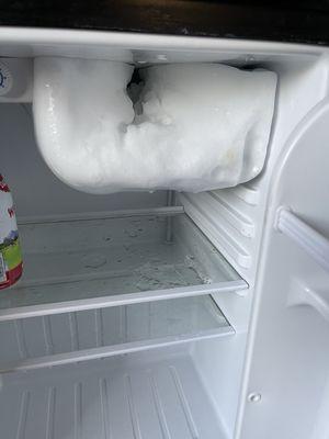 Iceberg in the fridge.