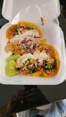 Shrimp and Fish taco