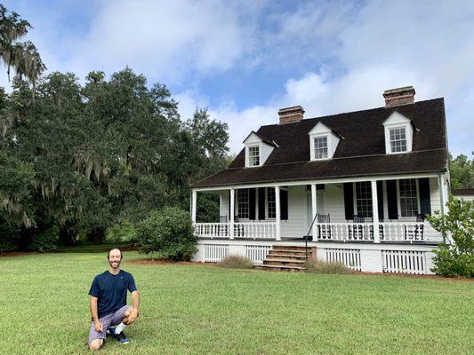 In front of Charles Pinckney's home.