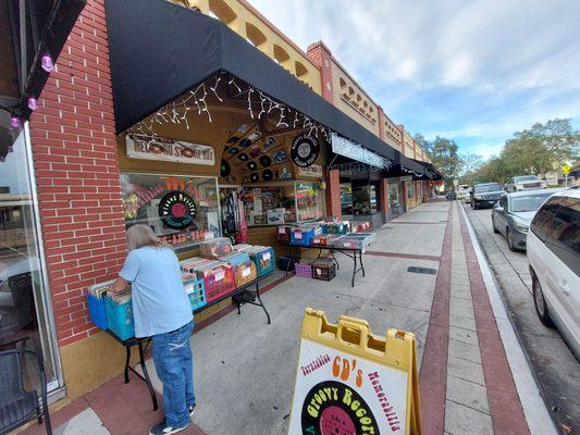 Entrance to store