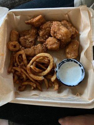 Parmesan garlic boneless wings