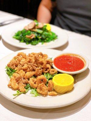 Fried calamari