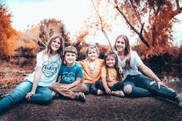 Family autumn photo session