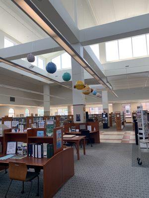 Adult books with lots of natural light