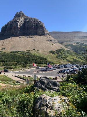 Get to Logan Pass early as the parking is quite limited