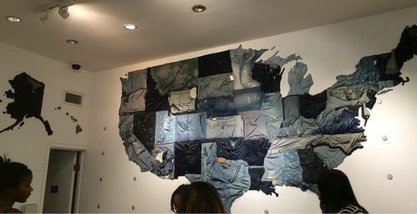 The America denim art.