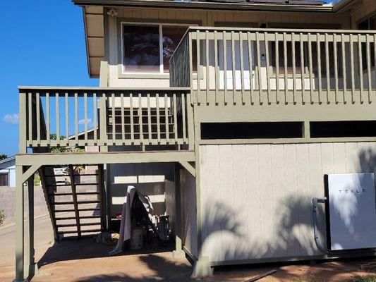 Deck Repair and painting