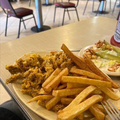 Steak fingers and fries!