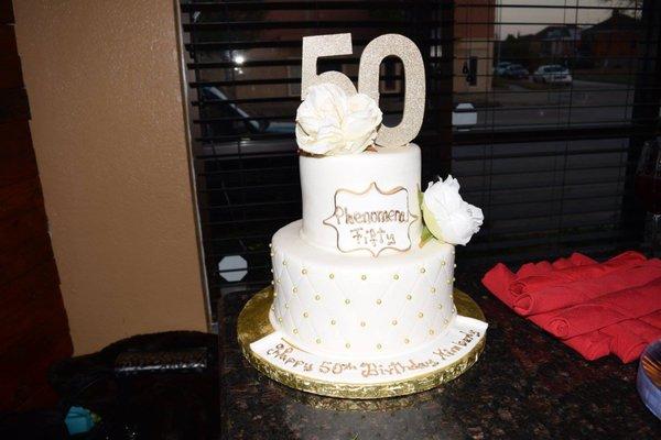 50th Birthday Cake