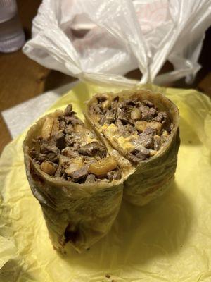 Carne Asada Burrito