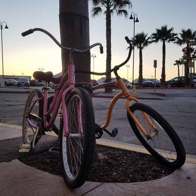 Pismo Beach Bike rentals at Pismo Beach Surf School