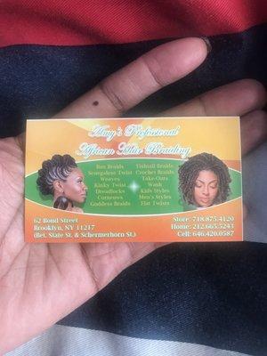 Business card