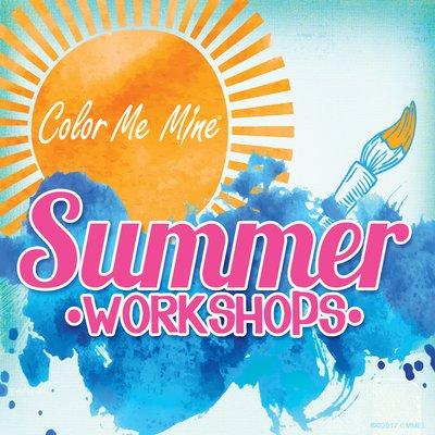 Summer Workshops- July 8th to August 16th 2019. 12 to 4pm.