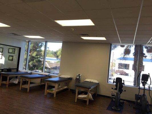 Physical therapy gym