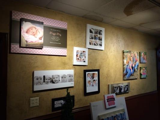 Photo example wall